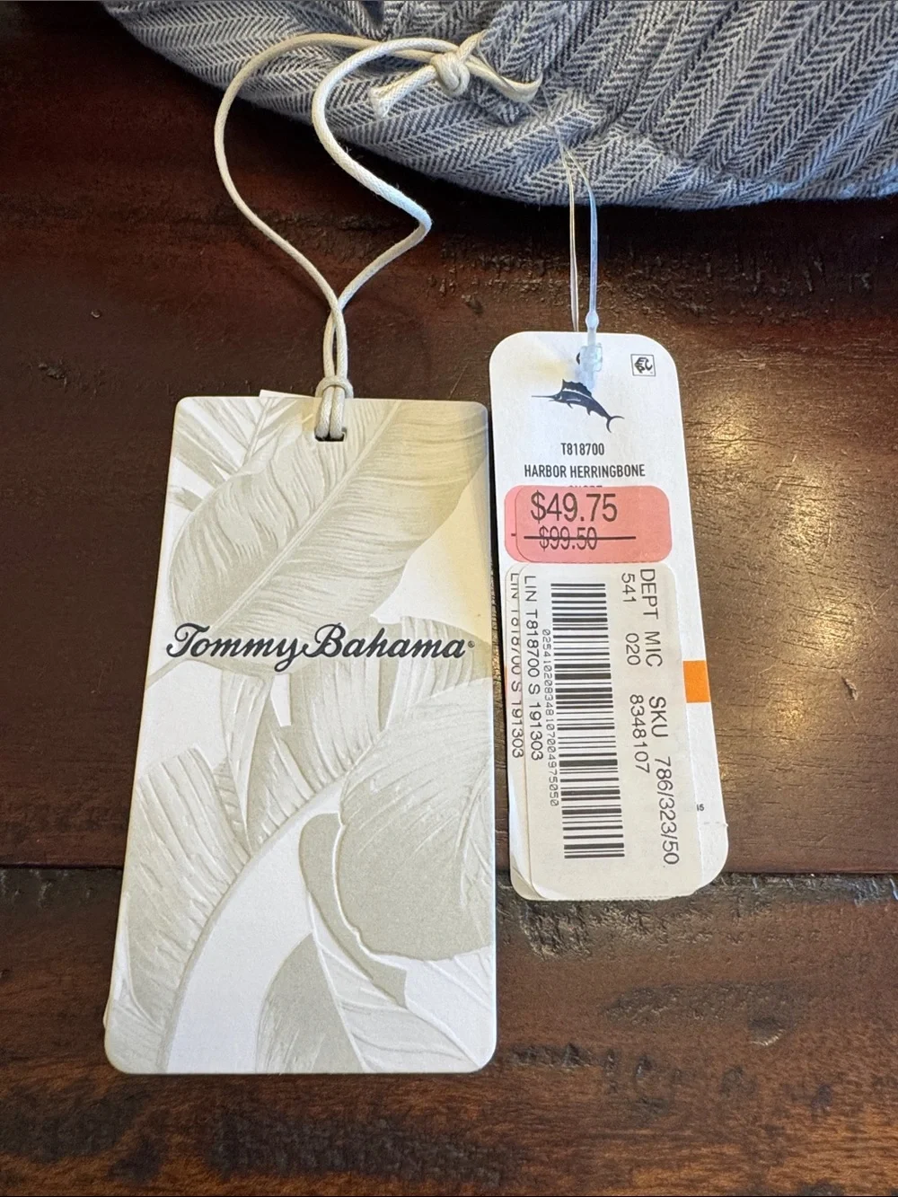 Tommy Bahama Light Blue Striped Men’s Shorts